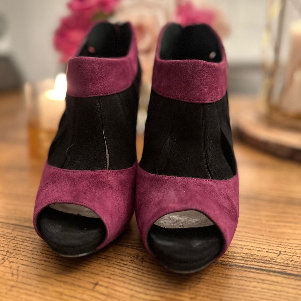 Dior Booties Suede Heels Ankle Boots